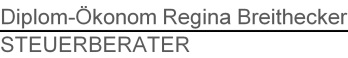 Diplom-Ökonom Regina Breithecker, STEUERBERATER